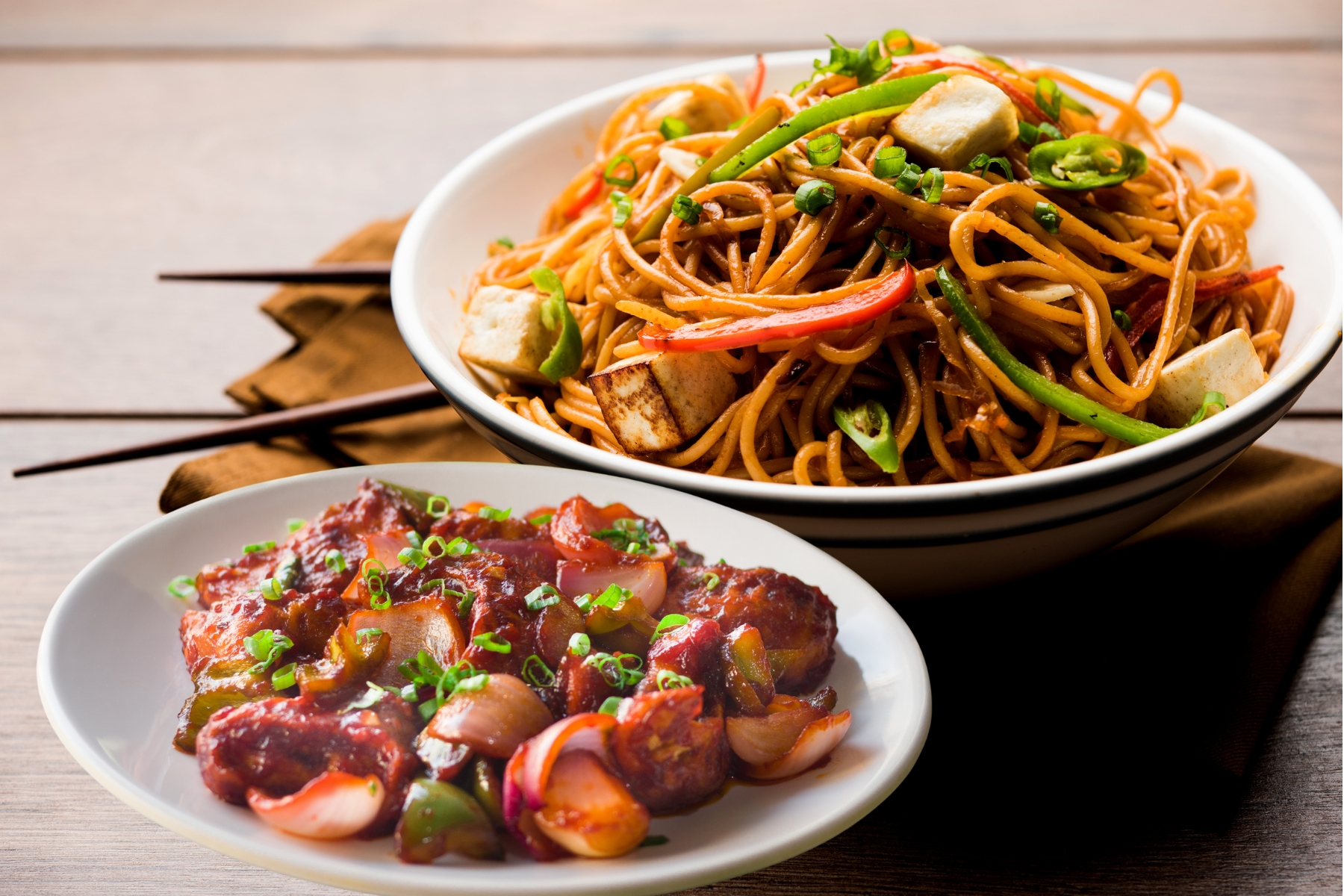 Chilli Paneer & Noodles Combo